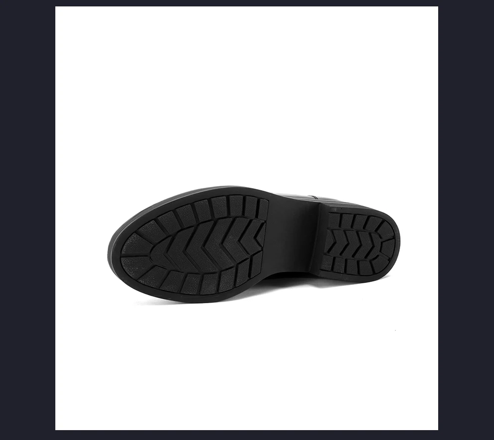 SOPHITINA/Женские повседневные ботильоны; классическая женская обувь черного цвета из лакированной кожи на низком каблуке с круглым носком; качественные ботинки на молнии ручной работы; B76