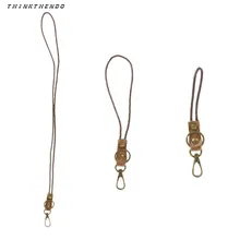 THINKTHENDO Винтажный Мужской Женский кожаный металлический автомобильный брелок унисекс модный мини-брелок ожерелье ремешок браслет кольцо Горячее предложение