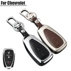 3 кнопки умный Автомобильный ключ кошелек автомобильный брелок для Chevrolet Cruze настоящая коровья кожа пульт дистанционного управления
