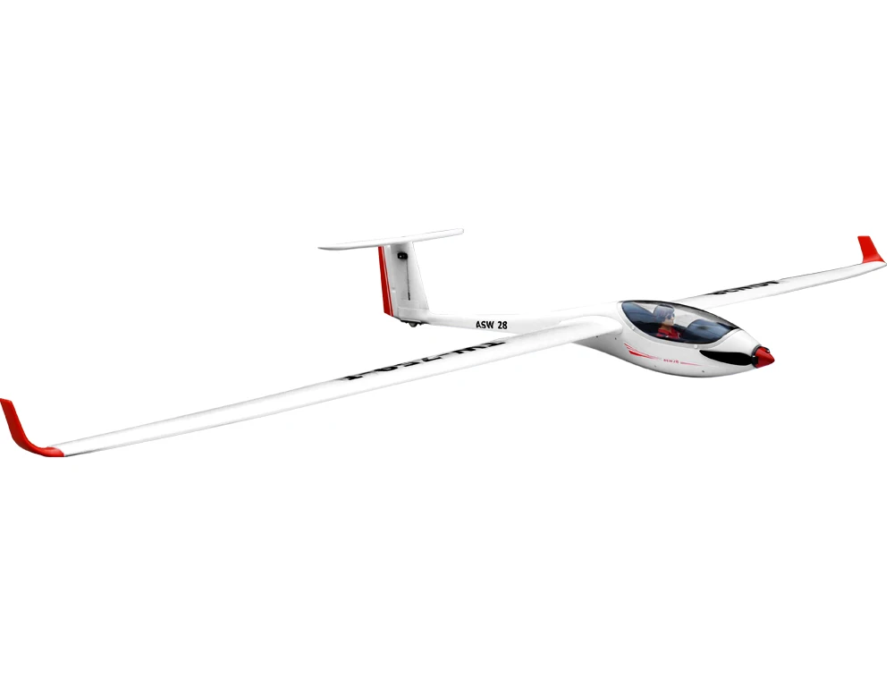 Модель самолета Volantex ASW28 RC RTF 2 6 м с бесщеточным сервоприводом 30А батарея ESC THZH0103|rtf