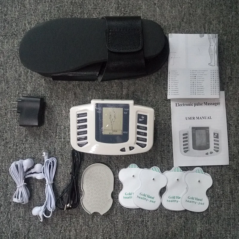 Russian Version Electronic Body Slimming Pulse Massage for Muscle Relax Pain Relief Stimulator Tens Acupuncture Therapy Machine Russian Version Electronic Body Slimming Pulse Massage for Muscle Relax Pain Relief Stimulator Tens Acupuncture Therapy Machine