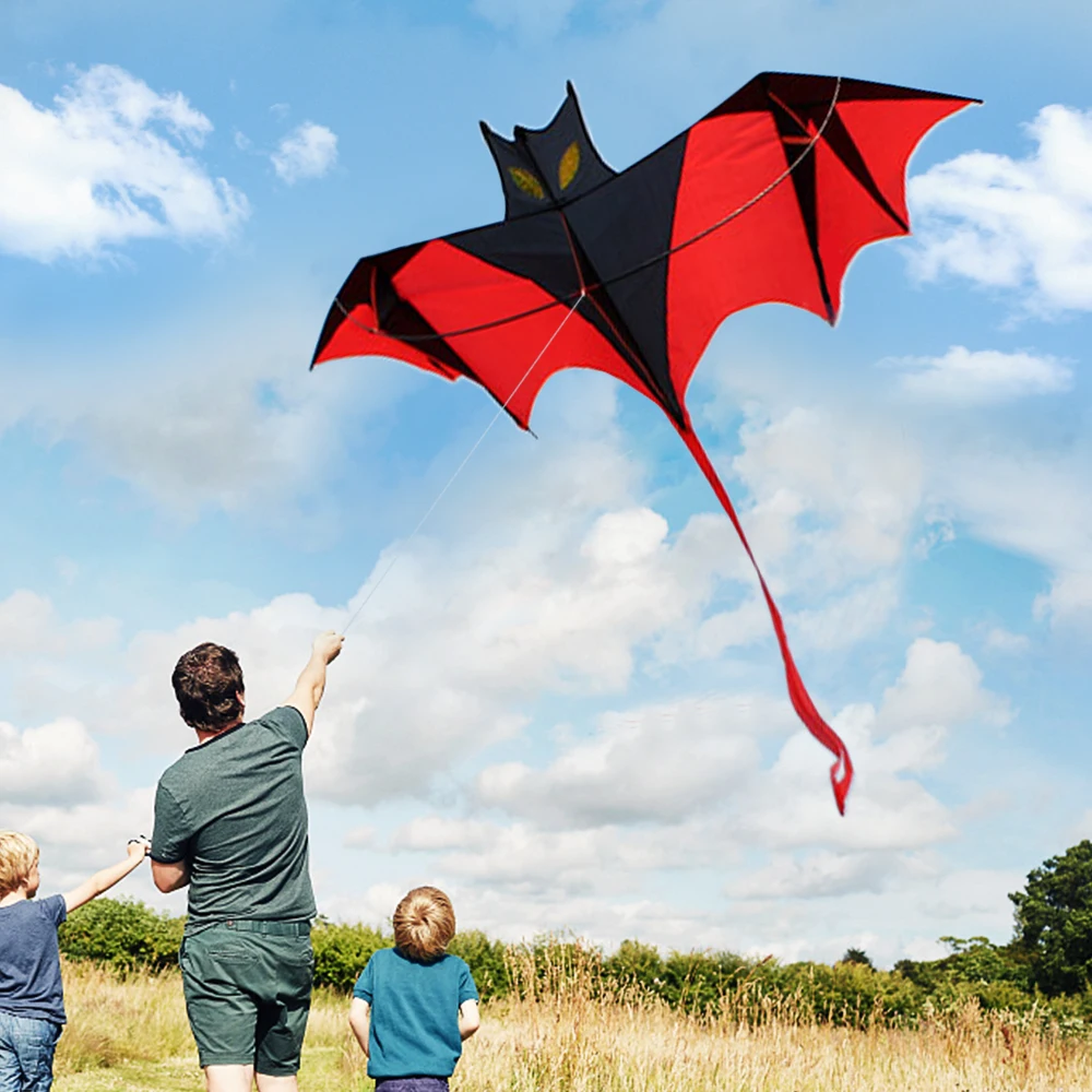 

Outdoor Sports 180cm Power Kite High Quality Sports Beach Kite Easy to Fly 30m Single Line Flying Kite for Kids Adults