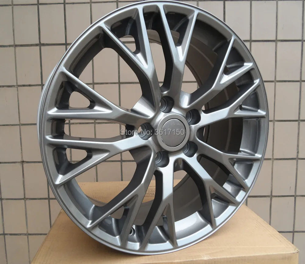 20x10J колесные диски PCD 5x120,7 центр Broe 70,3 ET79 с колпачками ступицы