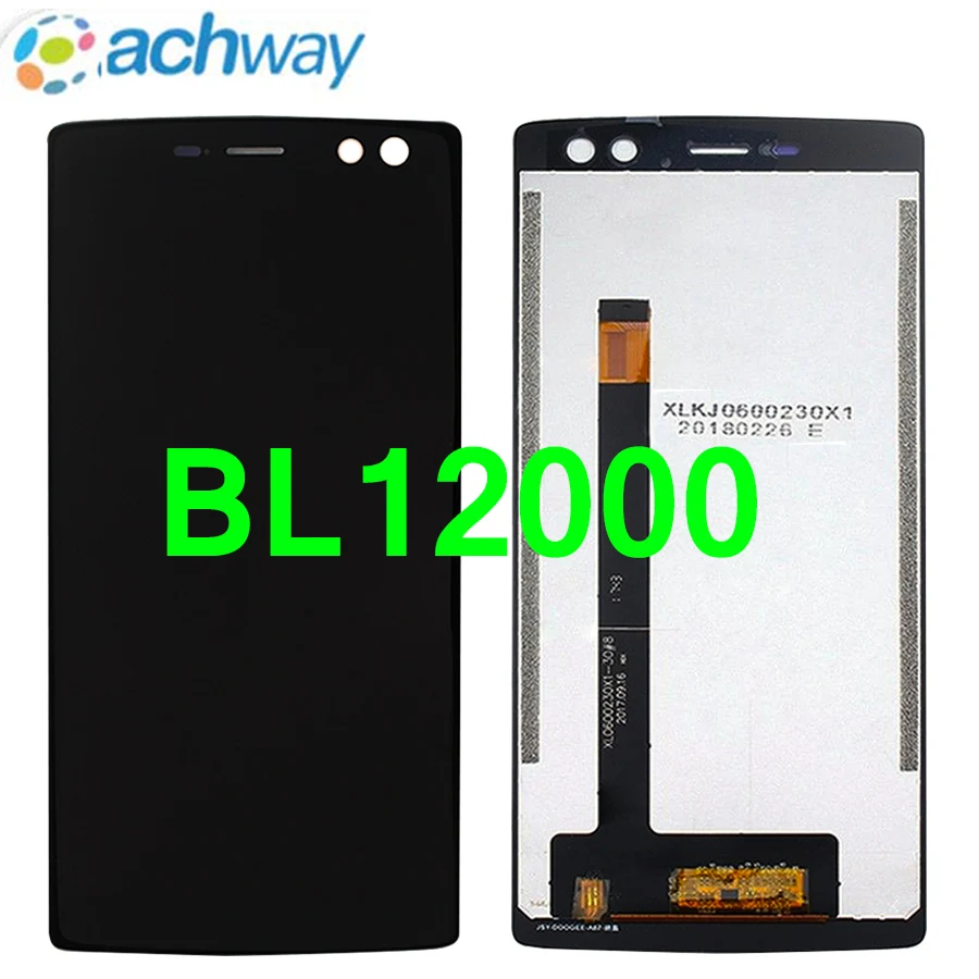

For 6.0" Doogee BL12000 LCD Display Touch Screen Digitizer Assembly Replacement Parts For Doogee BL 12000 BL12000 Pro Display