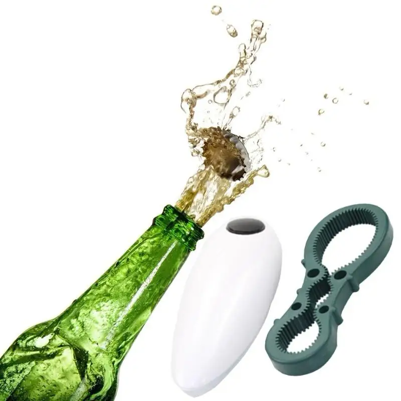 

Electric Can Opener Mini Convenient One Touch Automatic Electric Kitchen Can Tin Bottle Opener Hands Free Jar Can Tin Opener
