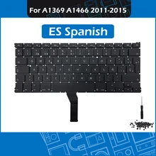 Полный для Macbook Air 1" A1369 A1466 замена клавиатуры с подсветкой ES Испанский макет 2011- EMC 2469 2559 2632 2925