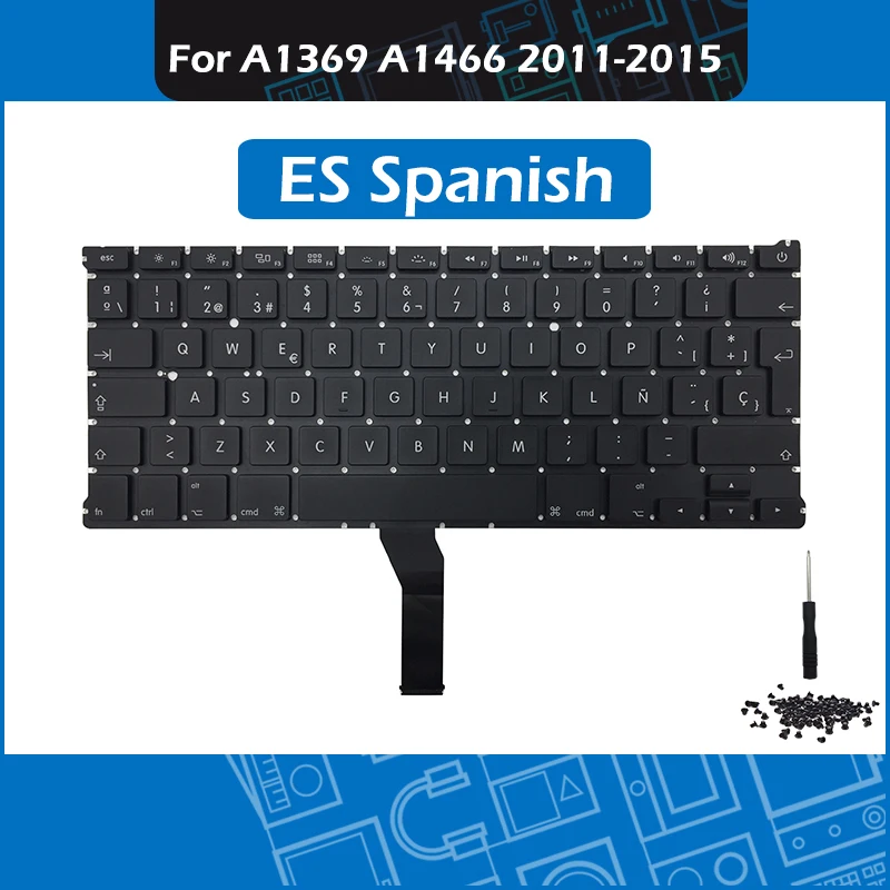 Full New for font b Macbook b font Air 13 A1369 A1466 Replacement keyboard with Backlight