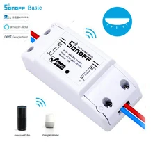 Sonoff Wifi Switch,Universal Smart Home Automation Module Timer Diy Wireless Switch, Sonoff Basic Remote Control By Alexa Google