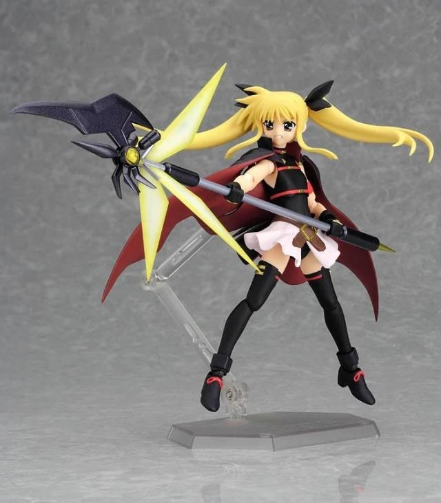 5 5センチ魔法少女リリカルなのはフェイト テスタロッサ ハラオウンアニメーションアクションフィギュアpvcプラモデル人形誕生日クリスマスギフト Action Figure Pvc Animes Action Figuremodel Toy Aliexpress