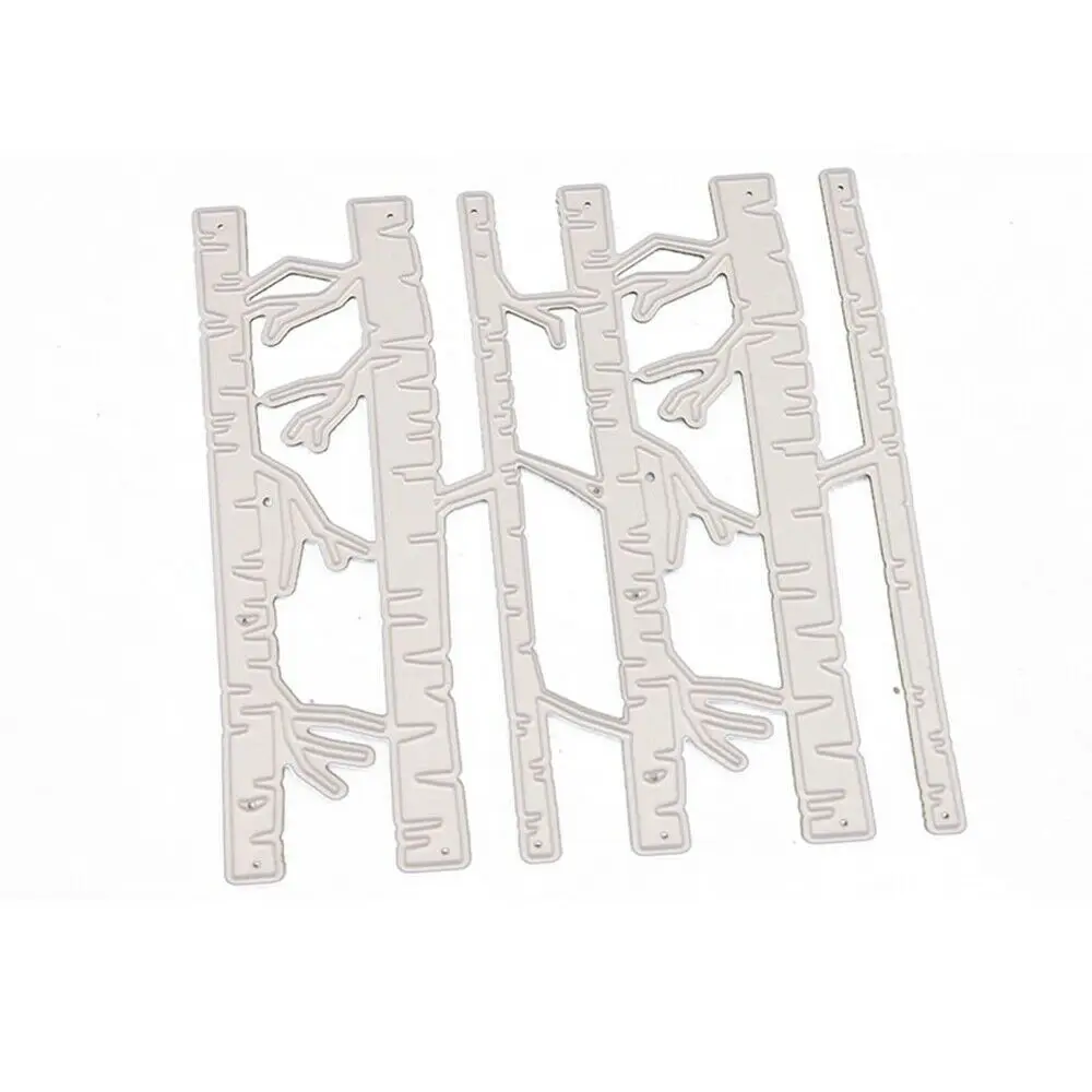 

Birch Forest Tree Metal Cutting Dies Stencil DIY Scrapbooking Album Paper for Card Making Themed Invitation Photo Frame HG9604