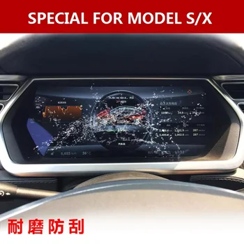 

special custom fits for Tesla model S X Car dashboard screen protection film display original protector protective sticker