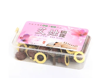 

50pcs/lot acupuncture massage moxa sticker moxibustion acupuncture meridians Moxa tube Self-adhesive acupuncture points sticker