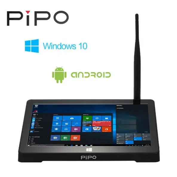 Приставка для smart tv PIPO X9 10 шт. Windows10 + Android4.4 os Intel Z3736F четырехъядерный компьютер HDMI