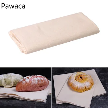 

Linen Fermented Cloth Dough Bakers Pans Proving Bread Baguette Flax Cloth Baking Mat Pastry Baking Kitchen Tools