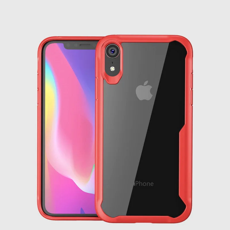 Прозрачный чехол для iPhone 11 Pro X, XR, XS, Max, 5 S, SE, мягкий бампер, тонкий, жесткий, прозрачный, задний, противоударный чехол для iPhone 6, 6 S, 7, 8 Plus