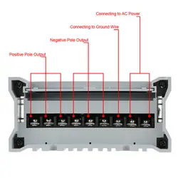 AC170-250V к DC24V 350 Вт 400 Вт 16.7A светодио дный драйвер Питание адаптер Transformer коммутатора для Светодиодные ленты Billboard