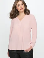 2017 Summer Women Blouses Long Sleeve Chiffon Blouse V Neck Pleated Tunics Plus Size 6XL Women Tops Big Size Work Shirts Blusas