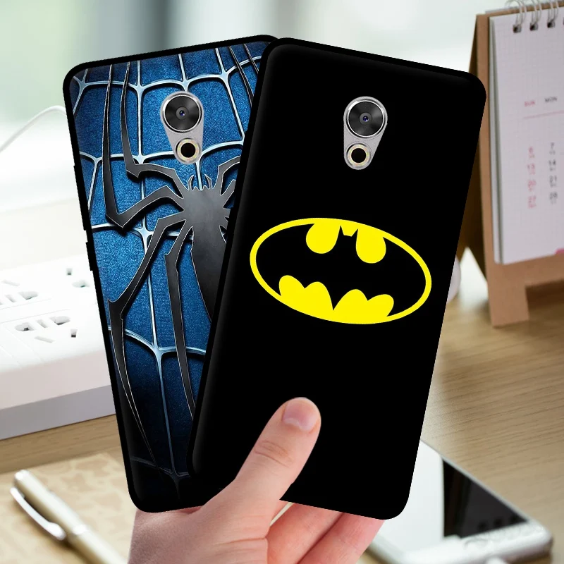 Чехол mosirui для Meizu pro6 plus силиконовый чехол мягкая оболочка телефона Marvel Comics паук