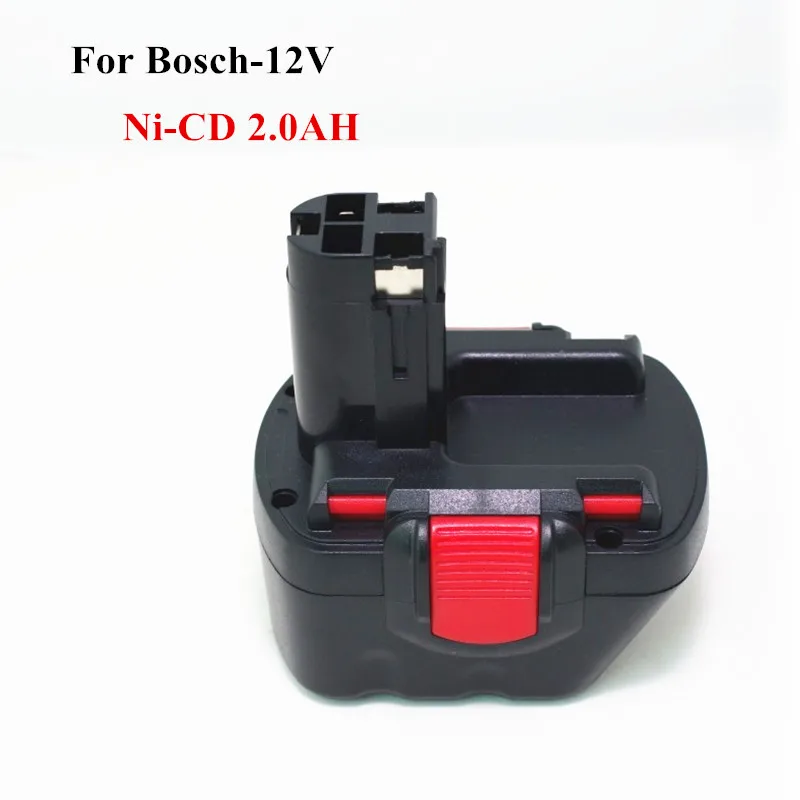 For Bosch 12V 2000mah Replacement tool battery GSR 12V GLI 2.0AH AHS