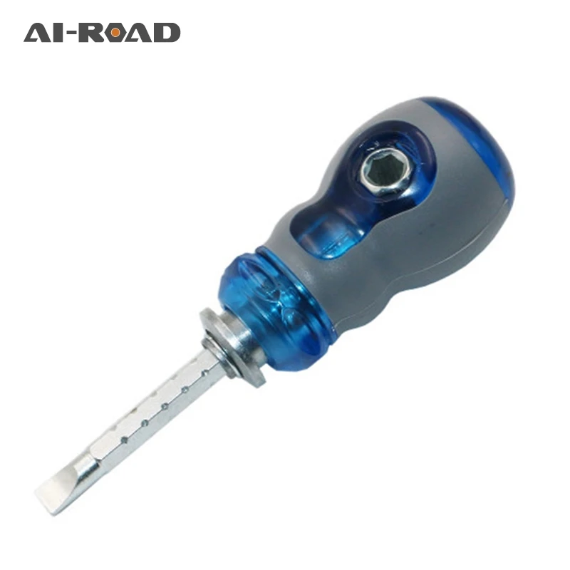 

Screwdriver Telescopic Dual-use Mini Screwdriver Phillips Slotted Screw Scalable Screwdriver Screwdriver With Magnetic