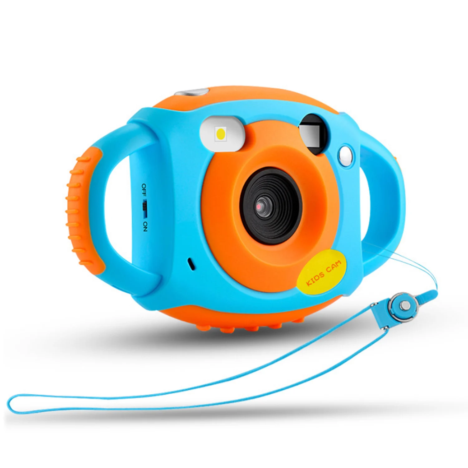 

Kids Mini Digital Camera 1080P 5MP 1.77 HD Color Screen Cute Digital Camera Video with Soft Silicone Shell Handles for Children