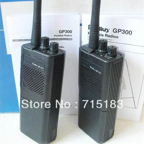 Бесплатная доставка горячая Распродажа портативная рация MOTOLA GP300 VHF/UHF