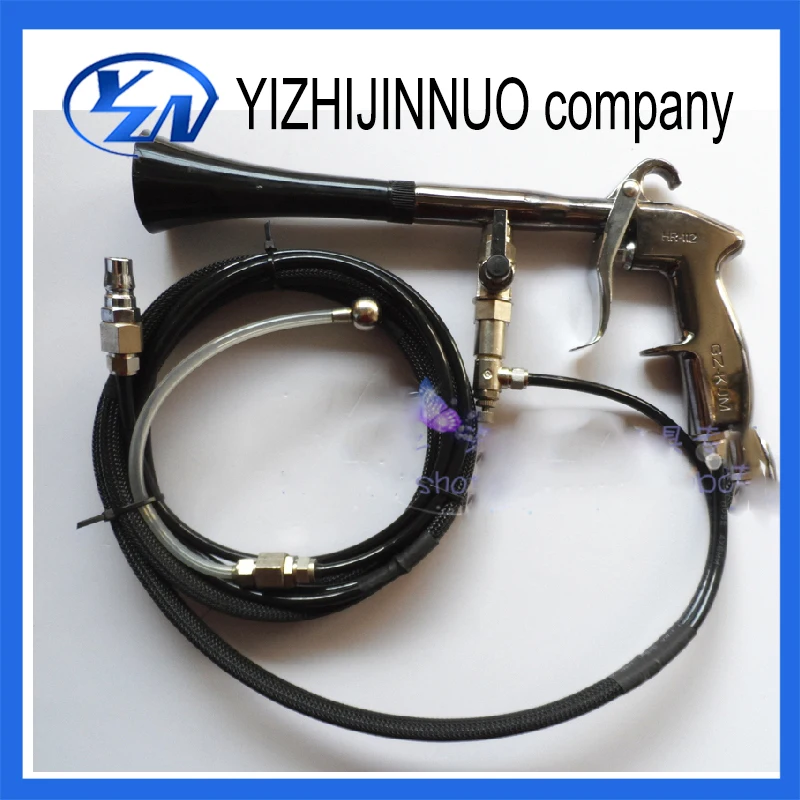 

Cleaning gun pneumatic car wash spray gun auto upholstery dry cleaning machine beauty car wash tool belt long tube automobiles