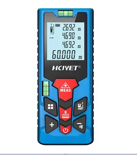 Mileseey 40-100M Laser Distance Meter for Area/Volume Measurement and 20 Sets of Data Range