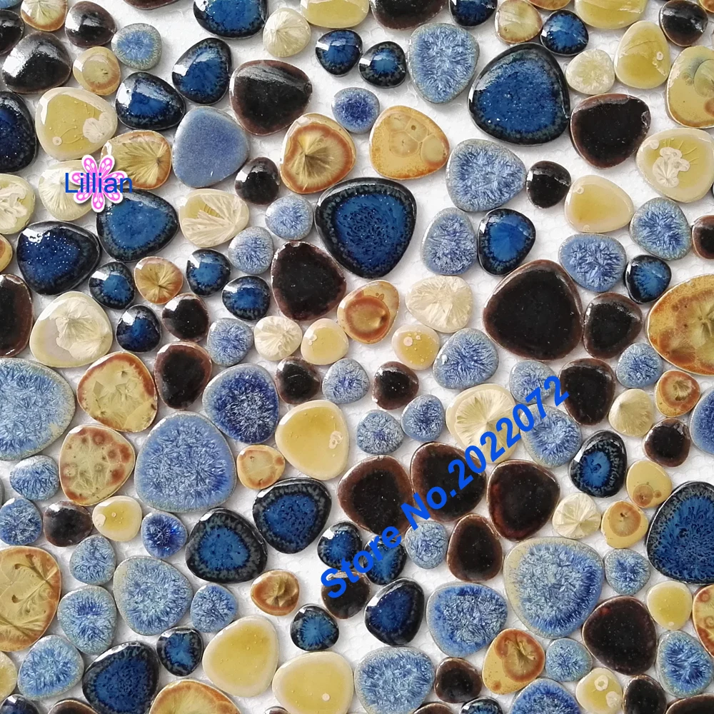 Online kopen wholesale pebble tegel badkamer uit china pebble ...