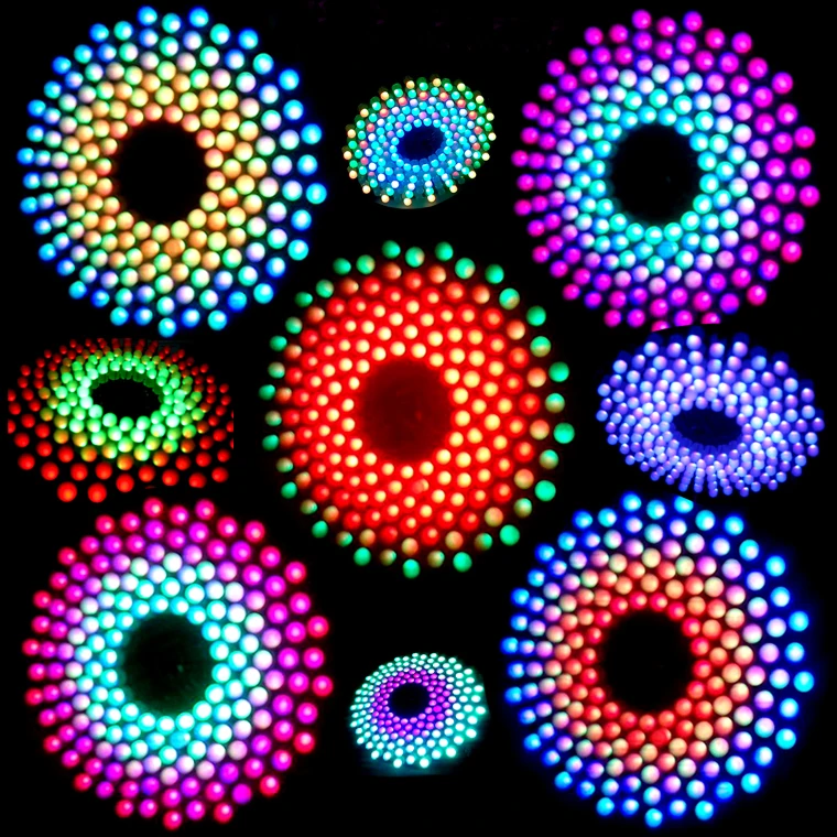 

RGB LED Audio Spectrum Flashing Kit Fantastic 9X18 Aurora electronic DIY suite