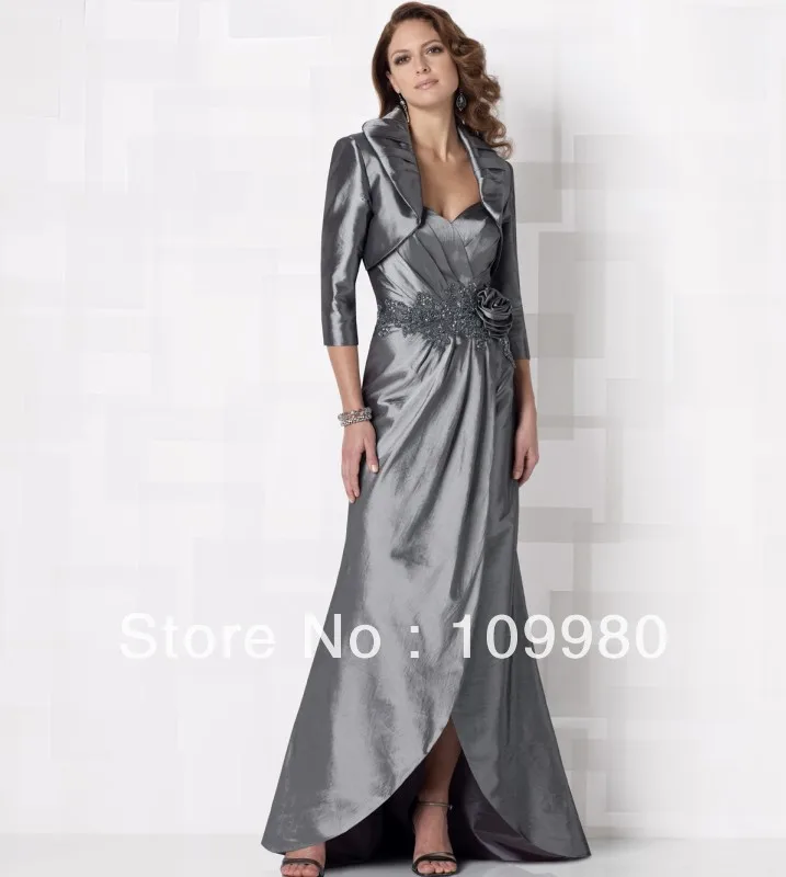 Mother of the Bride Dresses in Pewter