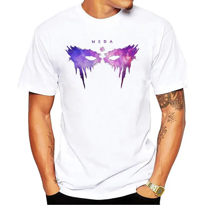 

2018 new fashion heda lexa design men T shirt creative simple casual male short sleeve
