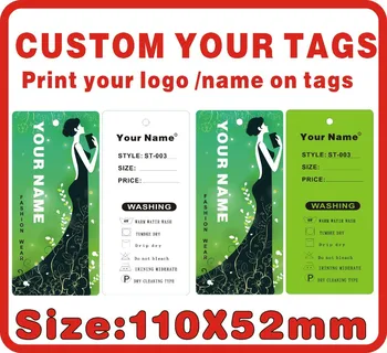 

Professional custom cloth tags ,can print your logo on tags Paper free shipping , A5