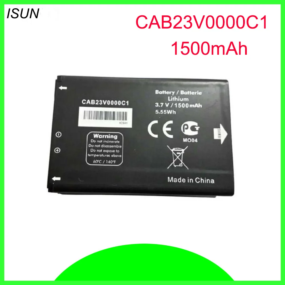 

ISUNOO 10pcs/lot CAB23V0000C11500mAh 3.7V 3.7Wh Good Quality Replacement Li-ion Battery for Alcatel Y800 Y580D Mobile Phone