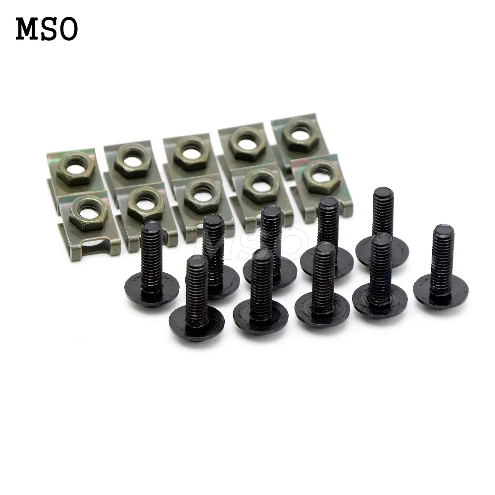 

10 Pcs CNC Motorcycle Fairing Bolts Screws For Yamaha Cygnus Ray Cygnus X Delight 115 EC-0350 BWs Naked C3 FAZER8