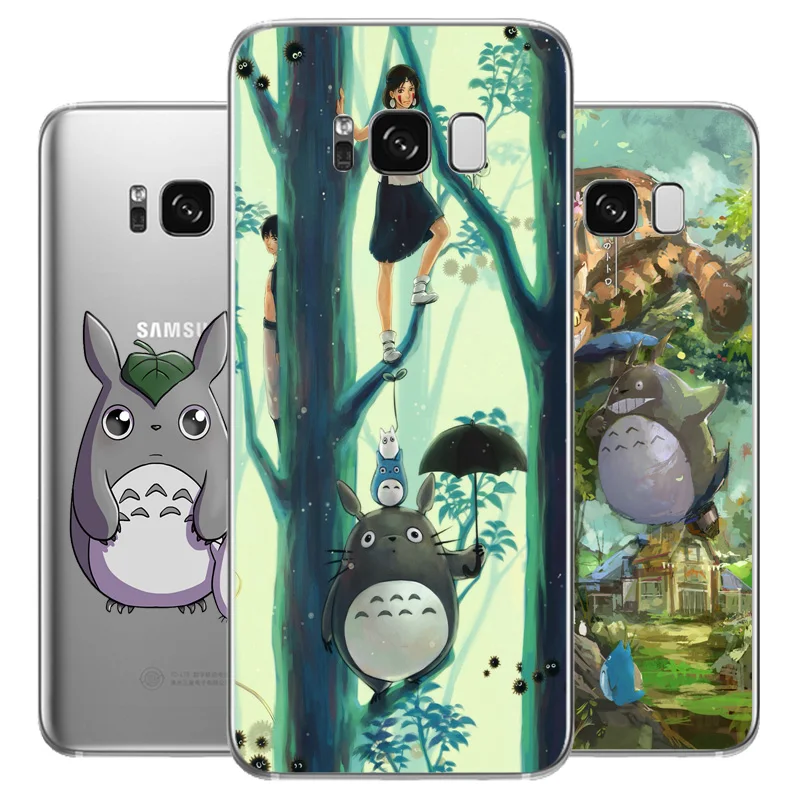 

DREAMFOX L537 My Neighbor Totoro Soft TPU Silicone Case Cover For Samsung Galaxy Note S 6 7 8 9 10 Edge Plus Grand Prime