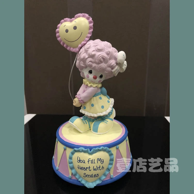 music box clown doll