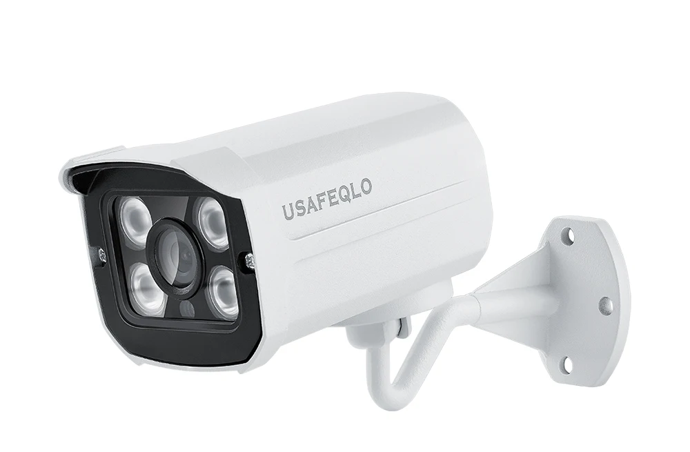 USAFEQLO H.264+ 2MP Bullet 1080P IP камера наружная IR 30m HD безопасность Водонепроницаемая камера ночного видения P2P CCTV IP камера ONVIF IR Cut XMEye