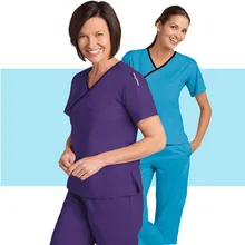 Летний женский медицинский скраб для больниц, набор одежды, стоматологическая клиника и салон красоты, униформа медсестры, модный дизайн, тонкий крой