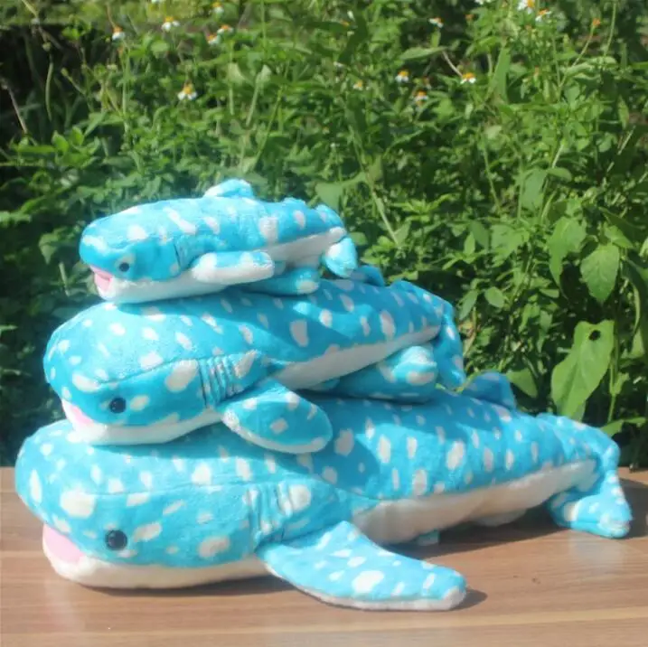 

Big Toy Children Gifts Simulation Marine Animals Plush Whale Sharks Toys Large Dolls