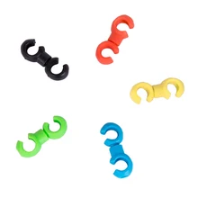 10 pièces vélo route vélo menottes forme Clips boîtier tuyau Guide pour frein câble/dérailleur ligne boitier fermoirs câble frein velo