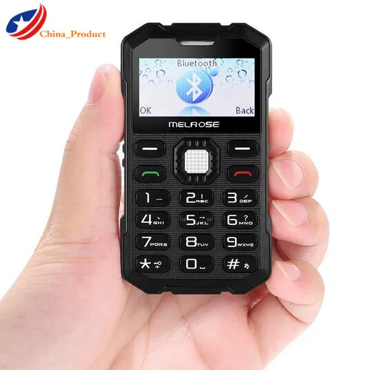 

Melrose S2 Mini Shockproof Russian keyboard Single sim card Pocket student mobile phone Support Camera Bluetooth MP3