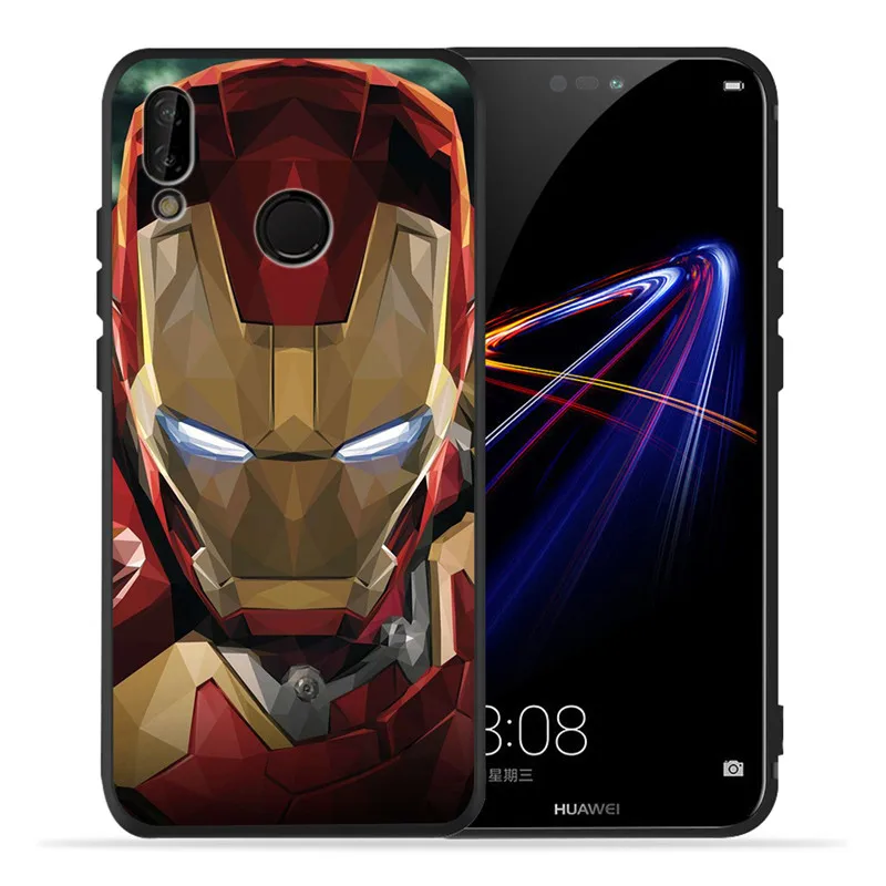 Роскошный чехол Marvel joker venom для huawei P8 P10 P20 P30 mate 10 20 Honor 8 8X 8C 9 10 Lite Plus Pro Чехол Coque Etui Funda cat