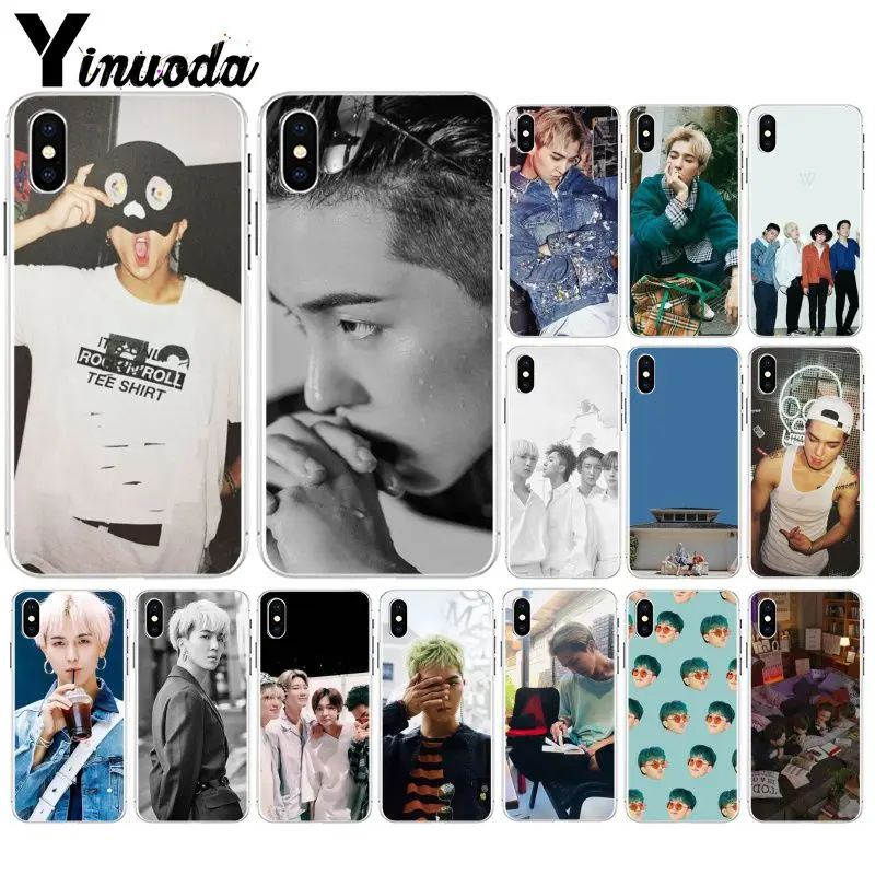 Мягкий силиконовый прозрачный чехол для телефона Yinuoda WINNER MINO KPOP iPhone X XS MAX 6 6s 7 7plus 8