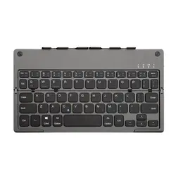 78 клавиш Складная ультра-тонкая Bluetooth 3,0 клавиатура с держателем для мобильного телефона, планшета, ноутбука
