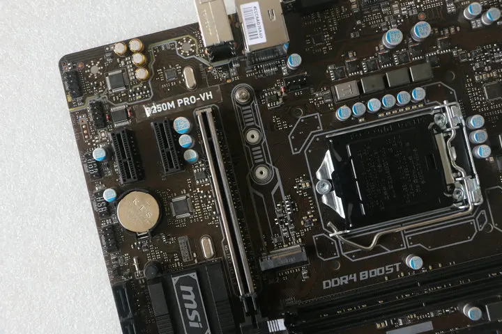 Оригинальная б/у материнская плата для MSI B250M pro vh 1151 pin M ATX B250 game board