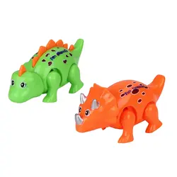 Заводная игрушка милый забавный Динозавр Детский любимый подарок Заводной детский
