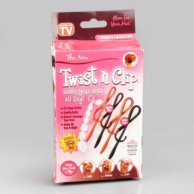 Multifunctional Magic Hair Clip Stick Twist N Clip Fashion Simple