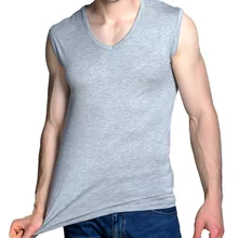 Babbytoro, одноцветная майка для мужчин, лето, Мужская Супер эластичная бамбуковая майка с широкими плечами, 6xl, 5xl, 4xl, 3xl, xxl, xl, L