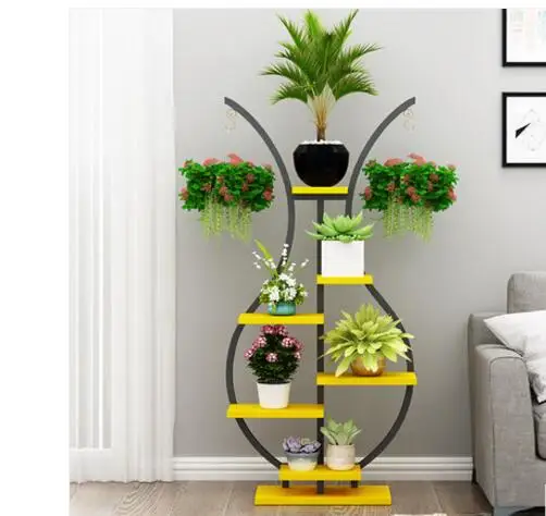 Полка цветочный горшок полка для балкона простой цветок в декоративной вазе